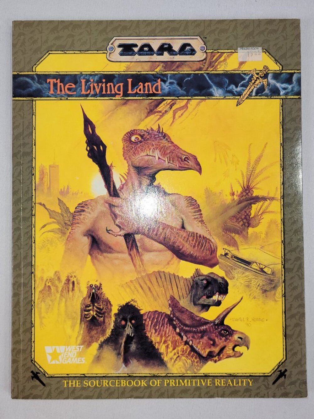 Zoro The Living Land Primitive Reality Handbook RPG Softcover Game Book Manual